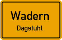 Bahnhofstraße in WadernDagstuhl