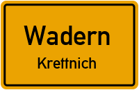 Mühlfelder Straße in WadernKrettnich