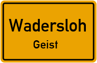 Geiststraße in WaderslohGeist