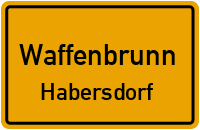 Straßenverzeichnis Waffenbrunn Habersdorf