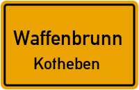 Straßenverzeichnis Waffenbrunn Kotheben