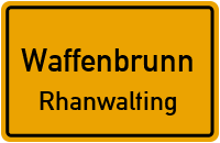 Föhrenstraße in WaffenbrunnRhanwalting