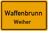 Weiher in WaffenbrunnWeiher