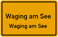 Gärtnerweg in Waging am SeeWaging am See