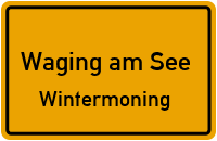 Wintermoning in Waging am SeeWintermoning