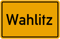 Wahlitz in Sachsen-Anhalt