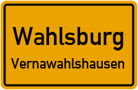 Bahnhofsweg in WahlsburgVernawahlshausen