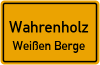 Birkenstraße in WahrenholzWeißen Berge