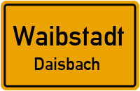 Bergstraße in WaibstadtDaisbach