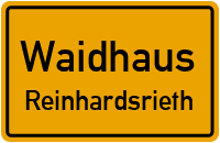 Straßenverzeichnis Waidhaus Reinhardsrieth