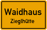 Straßen in Waidhaus Zieglhütte