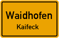Kaifeck in 86579 Waidhofen (Kaifeck)
