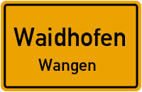 Straßenverzeichnis Waidhofen Wangen
