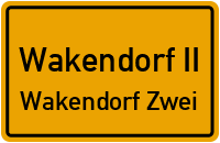 Waldweg in Wakendorf IIWakendorf Zwei