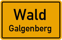 Straßen in Wald Galgenberg