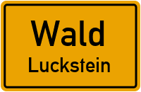 Straßen in Wald Luckstein
