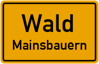 Laibischtalstraße in WaldMainsbauern