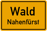 Straßen in Wald Nahenfürst
