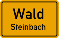 Straßen in Wald Steinbach