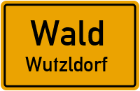 Rodinger Straße in WaldWutzldorf