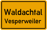 Straßenverzeichnis Waldachtal Vesperweiler