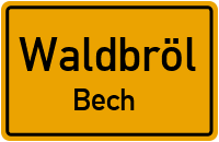 Straßen in Waldbröl Bech