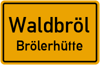 Straßenverzeichnis Waldbröl Brölerhütte