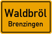 Talstraße in WaldbrölBrenzingen
