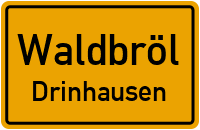 Straßenverzeichnis Waldbröl Drinhausen