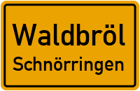 Schnörringer Straße in WaldbrölSchnörringen