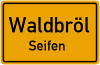 Seifener Straße in WaldbrölSeifen