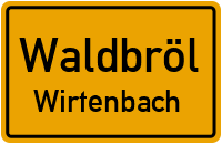 Wirtenbacher Straße in WaldbrölWirtenbach