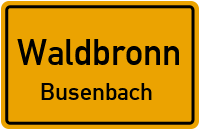 Reichenbacher Straße in WaldbronnBusenbach