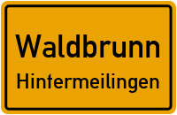 Lindenstraße in WaldbrunnHintermeilingen