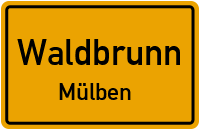 Hohe Straße in WaldbrunnMülben