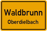 Schulstraße in WaldbrunnOberdielbach