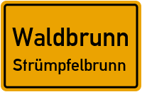 Höllgrundstraße in WaldbrunnStrümpfelbrunn