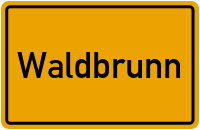 Wo liegt Waldbrunn?