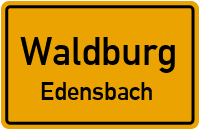 Straßen in Waldburg Edensbach