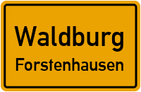Straßen in Waldburg Forstenhausen