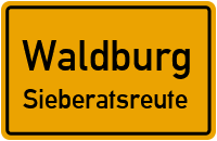 Straßen in Waldburg Sieberatsreute