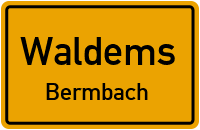 Straßenverzeichnis Waldems Bermbach