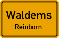Reinborner Straße in WaldemsReinborn