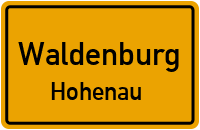 Roter Weg in WaldenburgHohenau