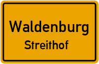 Höhenrandweg in WaldenburgStreithof
