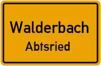 Regenstraße in WalderbachAbtsried