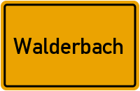 Wo liegt Walderbach?