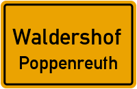 Steinwaldstraße in WaldershofPoppenreuth