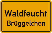 Dorfstraße in WaldfeuchtBrüggelchen