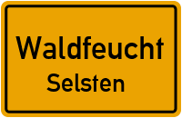 Landstraße in WaldfeuchtSelsten